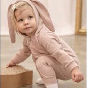 KIDS tales Easter bunny jumpsuit one piece sz 18/24 months